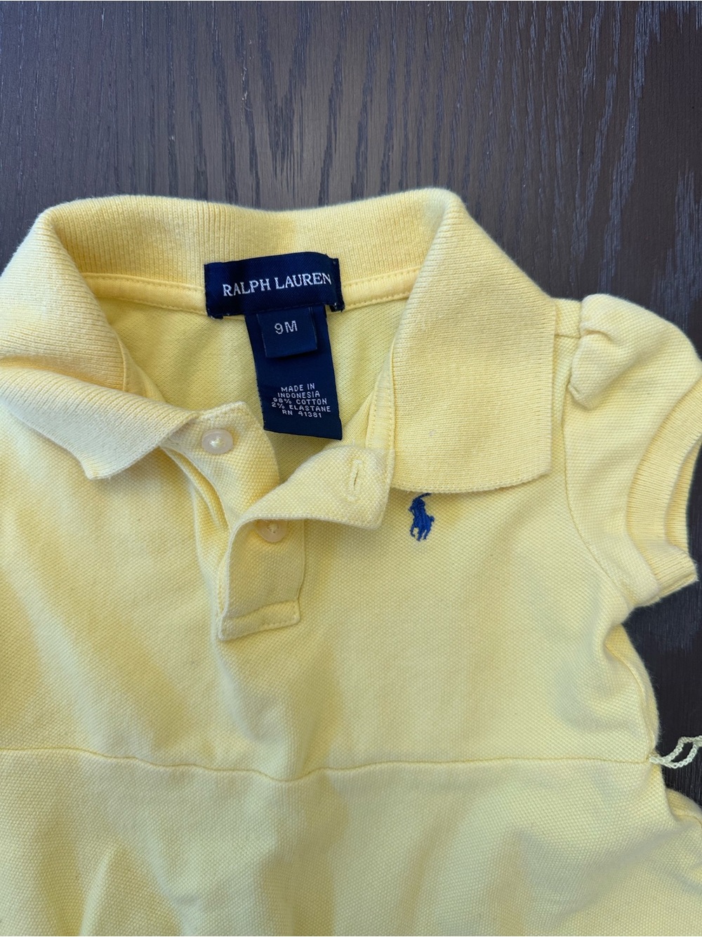 Ralph Lauren Baby Polo Dress Duo - Pink & Yellow - Picture 2 of 4